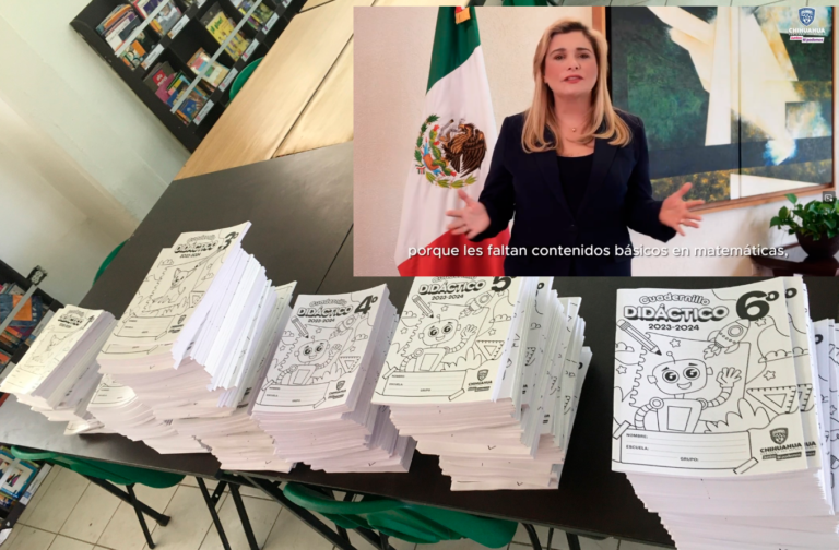 Esconde gobierno de Chihuahua gasto de más de 700 mil cuadernillos, reservan datos por un año